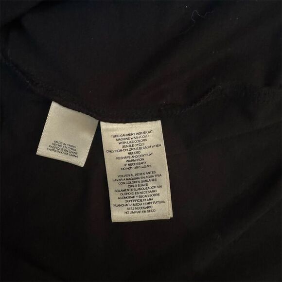 VGUC Rachel Rachel Roy Women's XL Black Ruffled Knee Length Dress - Picture 3 of 4